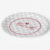 Essen Sie mich Pappteller (Schrägansicht)