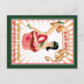 Essen Sie mich Postkarte (Vorderseite)