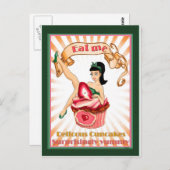 Essen Sie mich Postkarte (Vorne/Hinten)