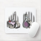 Essen Sie mich trinken mich - Mousemat Mousepad (Mit Mouse)