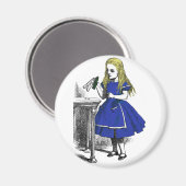 Essen Sie mich, trinken Sie mich Magnet (Vorderseite/Rückseite)
