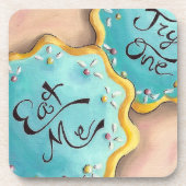 Essen Sie mich Untersetzer-Alice im Untersetzer (Vorderseite)