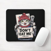 Essen Sie mir keine Katzen für Trump 2024 bei den Mousepad (Mit Mouse)