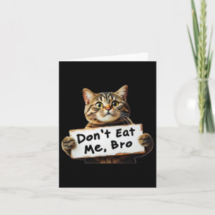 Essen Sie mir keine Katzen für Trump 2024 Trum Won Karte