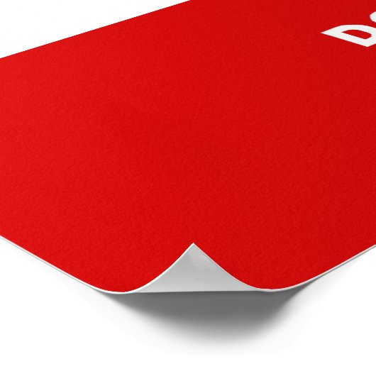 Essen Sie Nahrung — Onkel Sam Poster (Ecke)