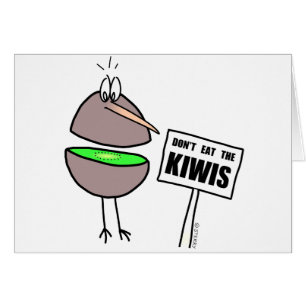 Essen Sie nicht die Kiwis