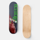 Essen Sie nicht Katze zur Hälfte Skateboard (Vorderseite)