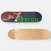 Essen Sie nicht Katze zur Hälfte Skateboard (Horizontal)