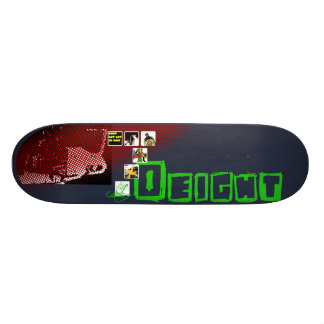 Essen Sie nicht Katze zur Hälfte Skateboard