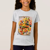 Essen Sie noch mehr Fruchtkuchen Pizza T-Shirt (Vorderseite)