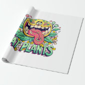 Essen Sie Pflanze Geschenkpapier (Ungerollt)
