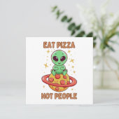 Essen Sie Pizza nicht Leute (Stehend Vorderseite)