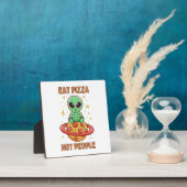 Essen Sie Pizza nicht Leute Fotoplatte (InSitu)