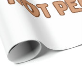 Essen Sie Pizza nicht Leute Geschenkpapier (Rolleneckpunkt)