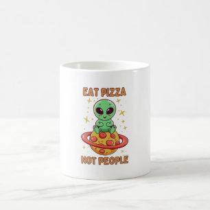 Essen Sie Pizza nicht Leute Kaffeetasse
