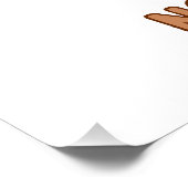 Essen Sie Pizza nicht Leute Poster (Ecke)