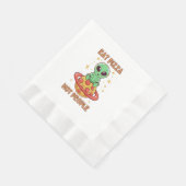 Essen Sie Pizza nicht Leute Serviette (Ecke)