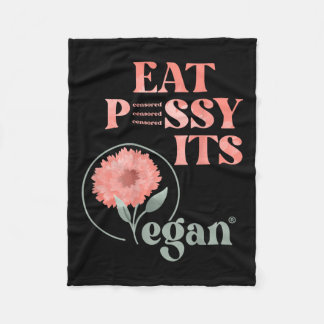 Essen Sie Pssy seine Vegane X Watercolor Edition V Fleecedecke