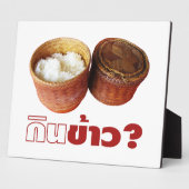 Essen Sie Reis? [Gin Khao?] ... Thai Lao Isan Food Fotoplatte (Seite)