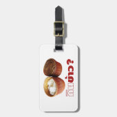 Essen Sie Reis? [Gin Khao?] ... Thai Lao Isan Food Gepäckanhänger (Vorderseite vertikal)