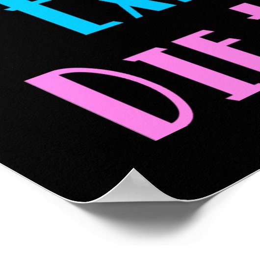 Essen Sie richtig Übung Die Gesund - Funny Dark Sp Poster (Ecke)