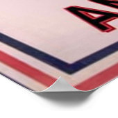 Essen Sie richtig und üben Poster (Ecke)