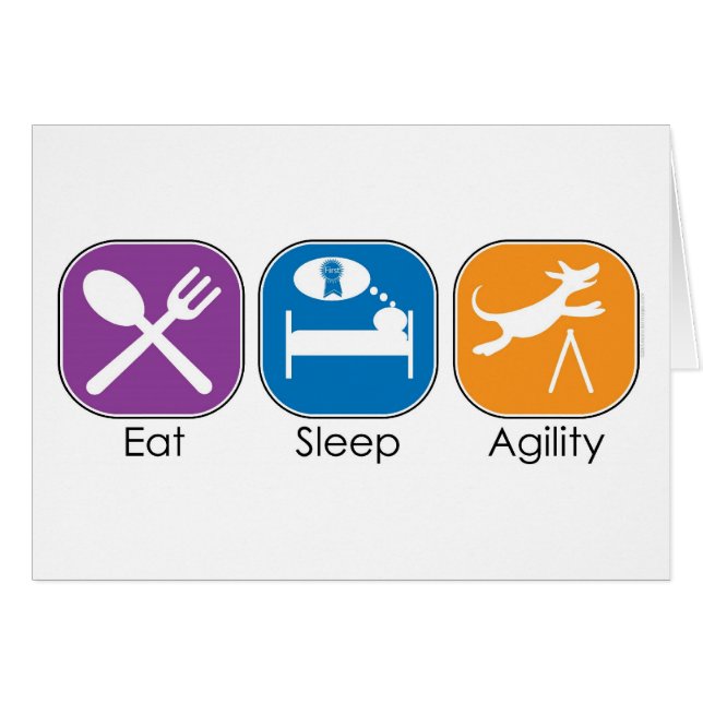 Essen Sie Schlaf-Agility (Vorderseite (Horizontal))