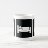 Essen Sie Schlaf ATV Kaffeetasse (Mittel)