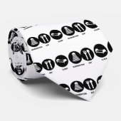 Essen Sie Schlaf-Badminton Krawatte (Gerollt)