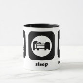 Essen Sie. Schlaf. Badminton. Tasse (Zentrum)