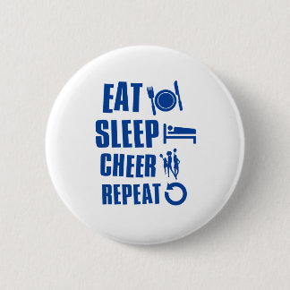 Essen Sie Schlaf Beifall Button