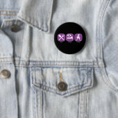 Essen Sie Schlaf-Beifall Button (Beispiel)