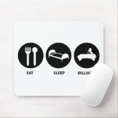 Essen Sie Schlaf-Billard Mousepad (Mit Mouse)