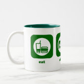 Essen Sie. Schlaf. Bogenschießen. Tasse (Links)