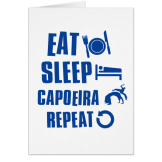 Essen Sie Schlaf Capoeira