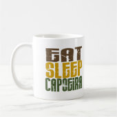 Essen Sie Schlaf Capoeira 1 Kaffeetasse (Links)