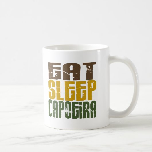Essen Sie Schlaf Capoeira 1 Kaffeetasse (Rechts)