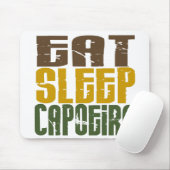 Essen Sie Schlaf Capoeira 1 Mousepad (Mit Mouse)