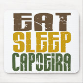 Essen Sie Schlaf Capoeira 1 Mousepad (Vorne)