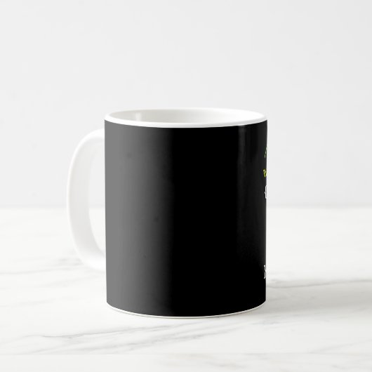 Essen Sie Schlaf-Code Kaffeetasse (Vorderseite Links)