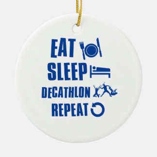Essen Sie Schlaf decathalon Keramikornament