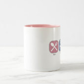 Essen Sie Schlaf-Einklebebuch Zweifarbige Tasse (Mittel)