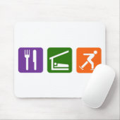Essen Sie Schlaf-Eis-Skaten Mousepad (Mit Mouse)