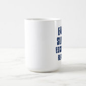 Essen Sie Schlaf escrima Kaffeetasse (Mittel)