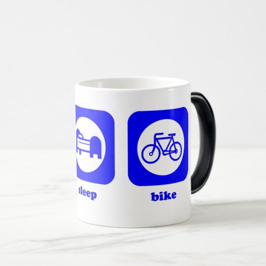 Essen Sie. Schlaf. Fahrrad. Tasse (VorderseiteRechts)