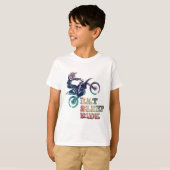 Essen Sie Schlaf-Fahrschmutz-Fahrrad T-Shirt (Vorne ganz)