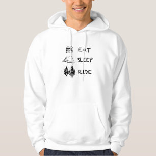 ESSEN Sie SCHLAF-FAHRT - Kapuzenpulli Hoodie