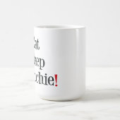 Essen Sie Schlaf Frenchie Tasse (Mittel)