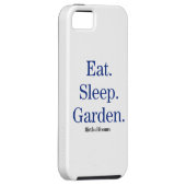 Essen Sie. Schlaf. Garten Case-Mate iPhone Hülle (Rückseite/rechts)