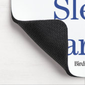 Essen Sie. Schlaf. Garten Mousepad (Ecke)